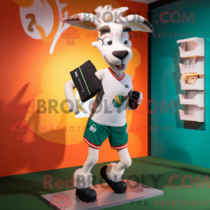 Geit mascotte kostuum...