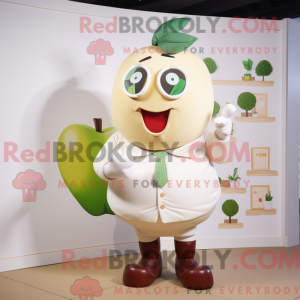 Disfraz de mascota de Apple...
