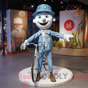 Creme Unicyclist maskot...
