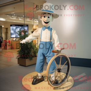 Creme Unicyclist maskot...