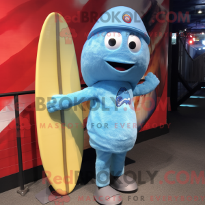 Postava maskota Sky Blue...