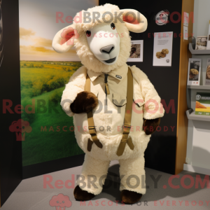 Costume mascotte de bélier...
