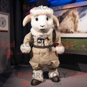 Costume mascotte de bélier...