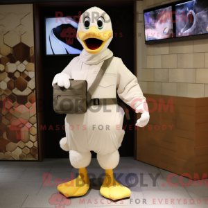 Costume mascotte de Cream...