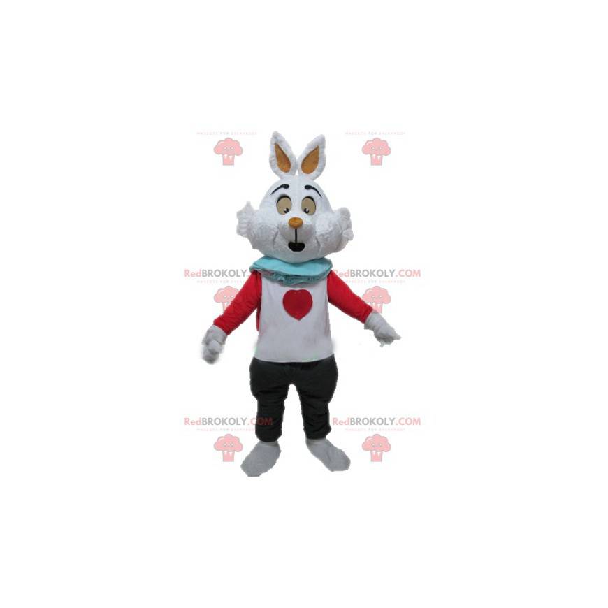 Maskot Alenky v říši divů bílého králíka - Redbrokoly.com Maskot Alenky v říši divů bílého králíka - Redbrokoly.com