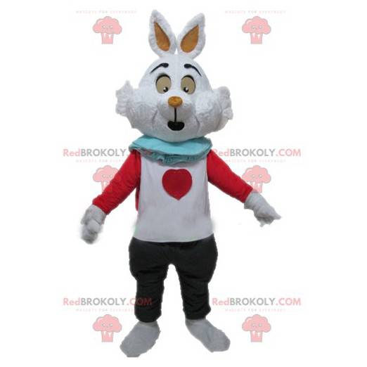 Maskot Alenky v říši divů bílého králíka - Redbrokoly.com