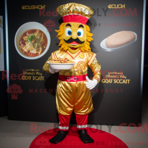 Guldgullasch-maskotkostumek...