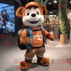 Disfraz de mascota de Rust...