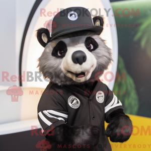 Figura de máscara de texugo...