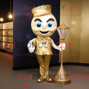 Gold Hourglass maskot...