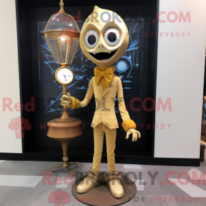 Gold Hourglass mascot...