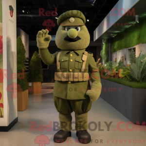 Máscara de Olive Soldier...