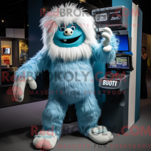 Costume de mascotte de yéti...