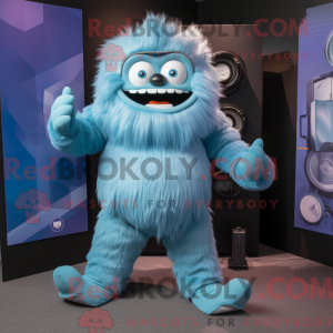 Costume de mascotte de yéti...