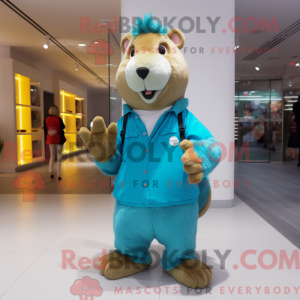 Turquoise capibara...