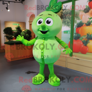Limegrønn...
