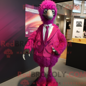 Magenta Emu máscara de...