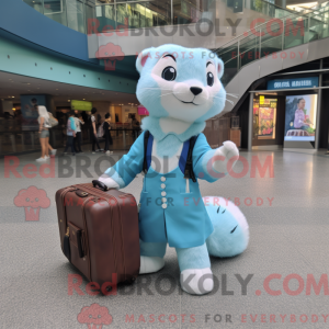 Disfraz de mascota Sky Blue...