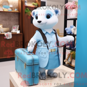 Sky Blue Ilder maskot...