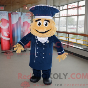 Navy Spaghetti maskot...
