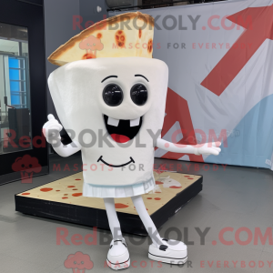 Máscara de fatia de pizza...
