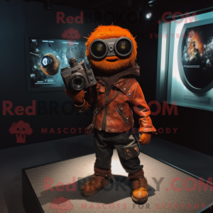 Postava maskota Rust Camera...