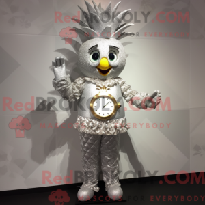 Sölv aas maskot kostyme...