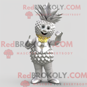 Silver Pineapple mascot...