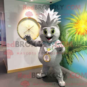 Sølv aas maskot kostume...