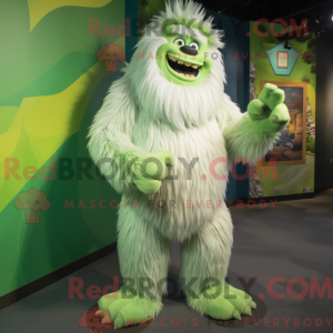 Limegrönn...