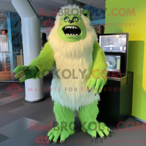 Costume de mascotte de Yeti...