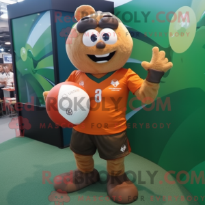 Oliven Orange maskot...