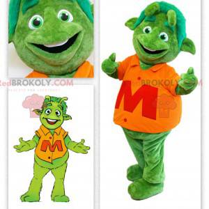 Mascotte marziana aliena verde - Redbrokoly.com