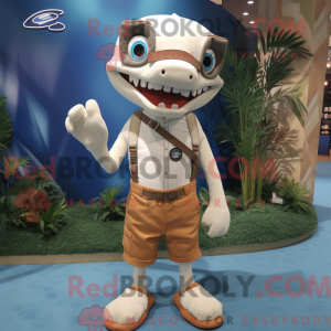 Cream Barracuda maskot...
