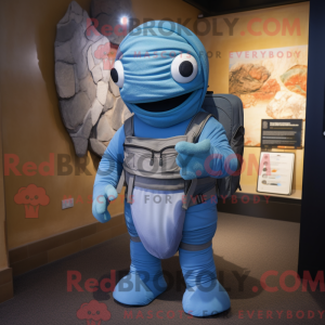 Disfraz de mascota de momia...