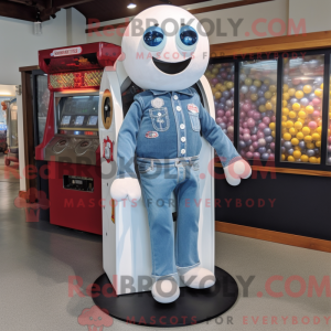 White Gumball Machine...
