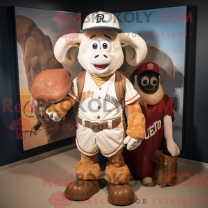 Rust Ram maskot kostume...