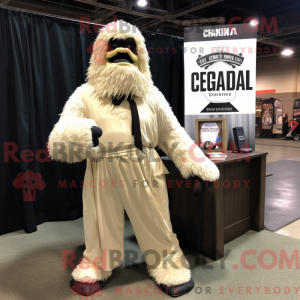 Máscara Cream Sasquatch com...