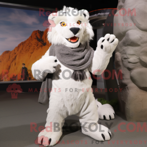 Mascotte de Tigre à dents...