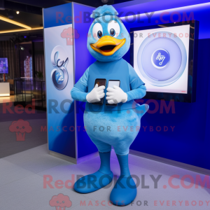 Disfraz de mascota de Blue...
