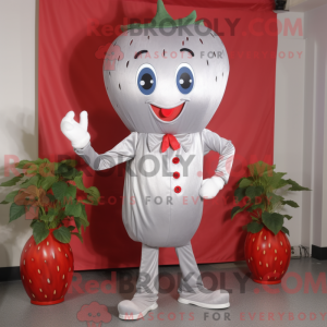 Silver Strawberry mascot...