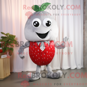 Silver Strawberry mascot...