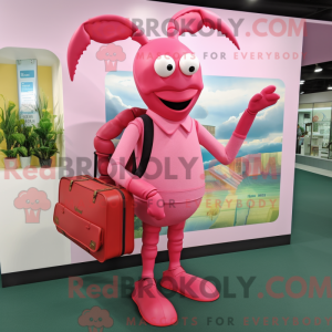 Disfraz de mascota Pink...