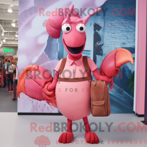 Pink Lobster Bisque maskot...
