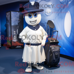 Navy Golf Bag mascot...