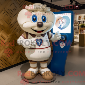 Cream Heart maskot kostume...