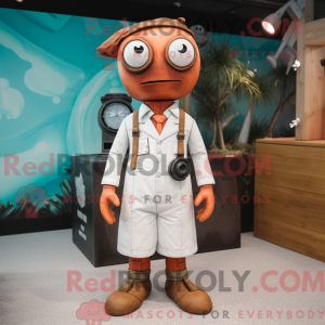 Rust Doctor maskot kostyme...