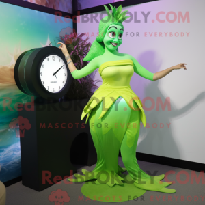 Lime Green Zeemeermin...