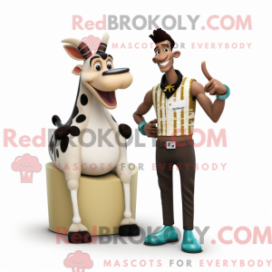 Costume mascotte d okapi...