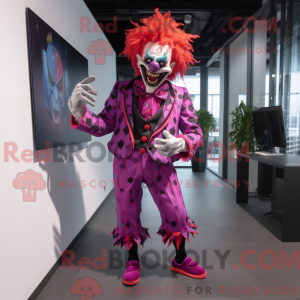 Magenta Evil Clown...